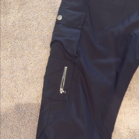 SHEIN Black Relaxed Fit Track Pants - Picture 6 of 7